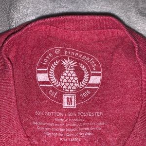 Love & pineapple tshirt